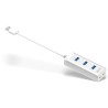 InLine® USB 3.0 HUB mit Audio Soundkarte, Aluminium Gehäuse mit 0,15m Kabel InLine® USB 3.0 HUB mit Audio Soundkarte, Aluminium Gehäuse mit 0,15m Kabel