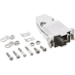 Capot Sub D, InLine®, métal9+15 broches HD