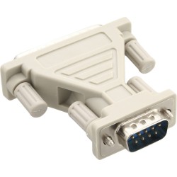 AT-Adapter, InLine®, 9-poliger Sub D Stecker auf 25-poliger Sub D St