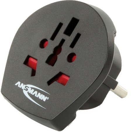 Ansmann Reisestecker Travel Adapter "World to EU" (1250-0000)
