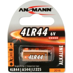 Ansmann Alkaline Batterie, 6V, 4LR44, 1er Pack (1510-0009)