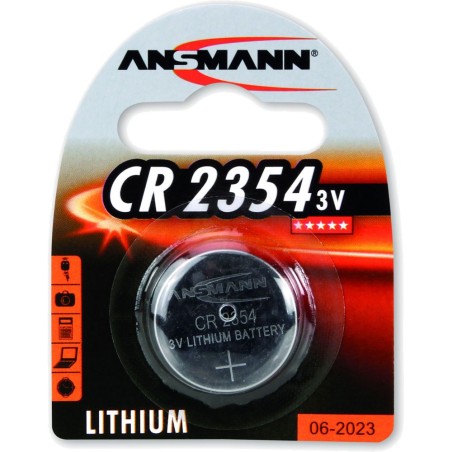 Ansmann Knopfzelle 3V Lithium CR2354, 1er Pack (1516-0012)
