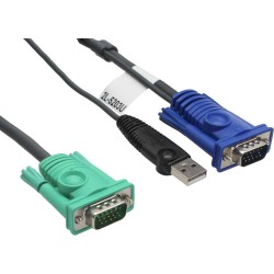 ATEN 2L-5203U KVM Kabelsatz, VGA, USB, Länge 3m
