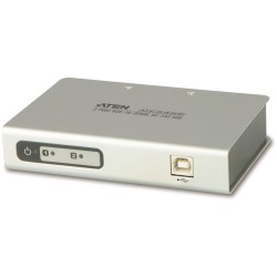 ATEN UC2322 Konverter USB zu 2x Seriell RS232 9pol Sub D