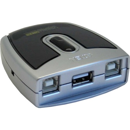 ATEN US221A USB 2.0 Data Switch, 1 USB-Gerät an 2 PC, elektronisch
