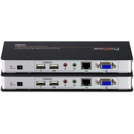 ATEN CE790 Konsolen-Extender, IP basierend, VGA, USB, RS232, Audio, IGMP