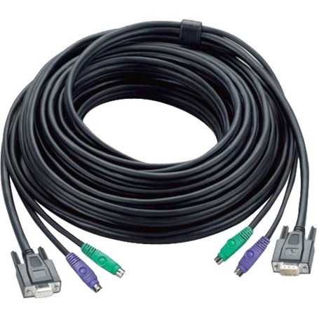 ATEN 2L-1010P KVM Kabelsatz, PS/2, Länge 10m