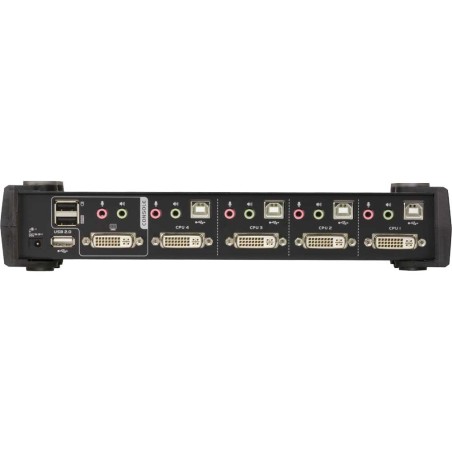 ATEN CS1784A CubiQ KVMP-Switch 4-fach, DVI, USB 2.0, Audio 2.1