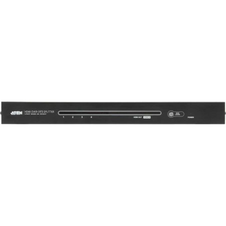 ATEN VS1804T Video-Splitter HDMI 4-fach Verteiler über Netzwerk-Kabel, FullHD, 3D