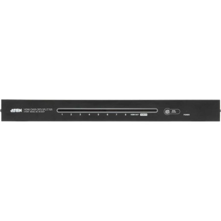 ATEN VS1808T Video-Splitter HDMI 8-fach Verteiler über Netzwerk-Kabel, FullHD, 3D
