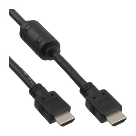 Câble HDMI, InLine®, 19 broches mâle/mâle, noir, avec ferrite, 1,8m