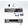ATEN CS1942 KVMP-Switch 2-fach, Mini DisplayPort, für 2 Displays, USB 2.0, Audio ATEN CS1942 KVMP-Switch 2-fach, Mini DisplayPort, für 2 Displays, USB 2.0, Audio