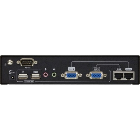 ATEN CE775 Konsolen-Extender, USB, Dual View, RS232, mit Audio, bis 300m