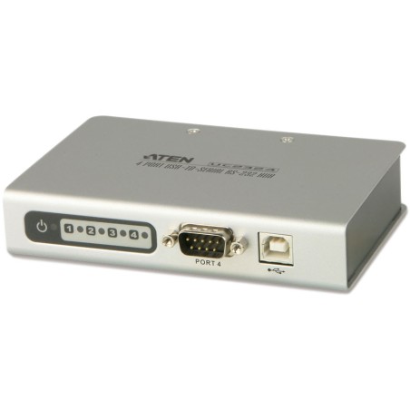 ATEN UC2324 Konverter Hub USB zu 4x Seriell RS232 9pol