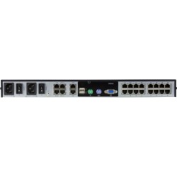 ATEN KN1116v KVM-Over-IP Switch 16-Port, 2 Bussysteme, mit Tonübertragung und virtuellen Datenträgern