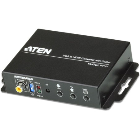 ATEN VC182 Video-Konverter VGA zu HDMI mit Skalierfunktion bis FullHD 1080p