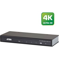 ATEN VS184A Video-Splitter HDMI 4-fach Verteiler, UHD, 4K2K
