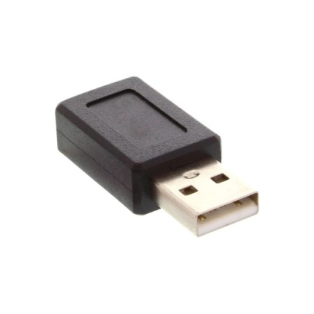 Adaptateur USB 2.0, InLine®, prise A sur Mini-5pin prise femelle