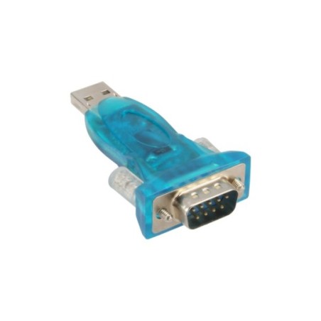 Adaptateur USB - sériel, InLine®, prise A à 9 broches Sub D prise, avec rallonge USB 0,2m