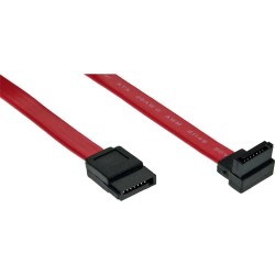 Câble de raccordement SATA plié, InLine®, 0,3m