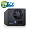 Gehäuse 2 x 3,5" FANTEC MR-35DU3-6G, 6G SATA HDD RAID USB3.0, schwarz Gehäuse 2 x 3,5" FANTEC MR-35DU3-6G, 6G SATA HDD RAID USB3.0, schwarz