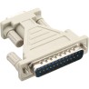 AT-Adapter, InLine®, 9-poliger Sub D Stecker auf 25-poliger Sub D St AT-Adapter, InLine®, 9-poliger Sub D Stecker auf 25-poliger Sub D St