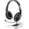 GENIUS Headset HS-400A Grün, Kopfbügel-Headset mit Lautstärkeregler am Kabel, 2x 40 mm Soundeinheit GENIUS Headset HS-400A Grün, Kopfbügel-Headset mit Lautstärkeregler am Kabel, 2x 40 mm Soundeinheit