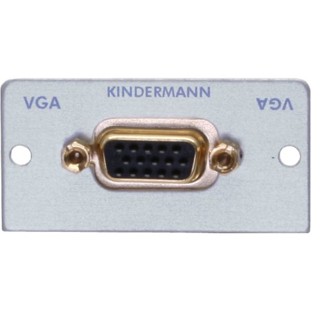 VGA Genderchanger Blende Bu/Bu KINDERMANN 7444-601, 50x25mm