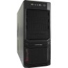 LC-Power Midi-Tower, ATX Gehäuse PRO-925B, mit LC600H-12 Netzteil, 600W