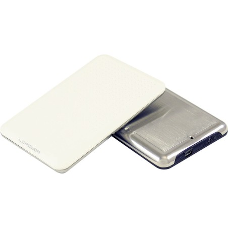 Gehäuse 6,35cm (2,5"), USB 3.0, LC-Power LC-25WU3, weiß, für SATA HDD & SSD