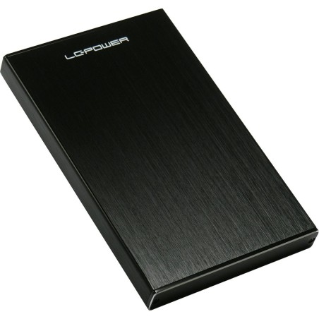 Gehäuse 6,35cm (2,5"), USB 3.0, LC-Power LC-25U3-Becrux, schwarz, für SATA HDD & SSD