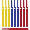 Label-The-Cable Basic, LTC 1130, 10er Set mix (gelb, blau, rot)