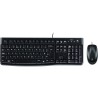 Tastatur + Maus, Logitech Desktop MK120, USB, schwarz