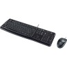 Tastatur + Maus, Logitech Desktop MK120, USB, schwarz