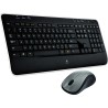Tastatur + Maus, Logitech Wireless Combo MK520, schwarz