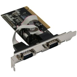 Longshine Schnittstellenkarte, 2x 9pol seriell PCI, LCS-6021