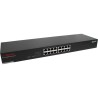 Longshine Gigabit Switch, 16-Port, LCS-GS9116-A, 19"-Version, Lüfterlos