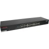 Longshine Gigabit Switch, 24-Port, LCS-GS9124-A, 19"-Version, Lüfterlos