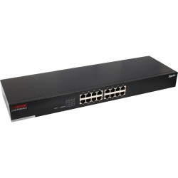 Longshine Netzwerkswitch, 48,26cm (19")-Version, 16-Port, LCS-FS9116-C