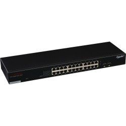 Longshine Gigabit Switch, 24+2 Port, LCS-GS9124+2, 19"-Version, mit 2 SFP Slots