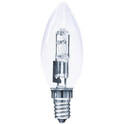 Müller-Licht Halogen-Glaslampe Kerzenform 20W 230V E14 235lm 2900K warmweiß dimmbar