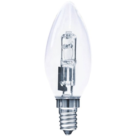 Müller-Licht Halogen-Glaslampe Kerzenform 20W 230V E14 235lm 2900K warmweiß dimmbar