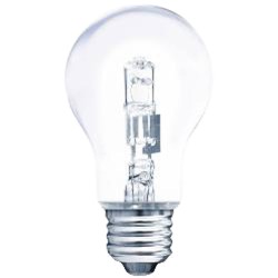 Müller-Licht Halogen-Glaslampe Birnenform 57W 230V E27 915lm 2900K warmweiß dimmbar