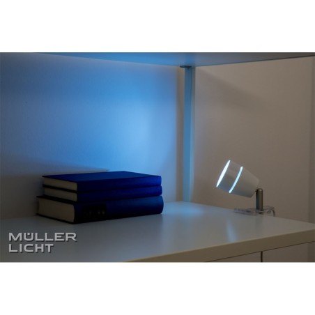 Müller-Licht LED Clip-Licht iDual, mit Fernbedienung