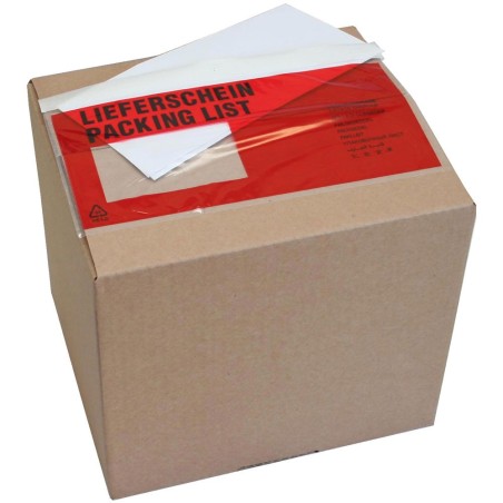 Verpackung Dokumententaschen Rg/LS DIN Lang, 1.000 Stück