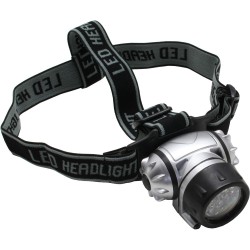 Kopflampe, ultrahell mit 18 LED