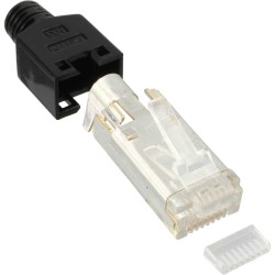 Hirose Crimpstecker schwarz, TM11, 3-teilig, 10er Pack