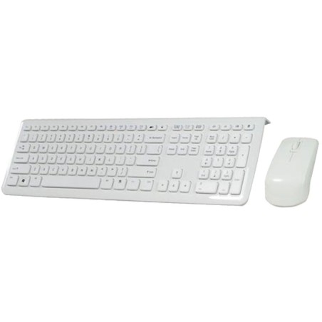 Tastatur + Maus, Perixx PERIDUO-703 W DE, Desktop Air, USB Funk, weiß