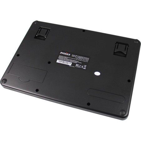 Tastatur, Perixx PERIBOARD-510 H PLUS, USB, Super Mini Touchpad Keyboard, mit 2-fach USB Hub
