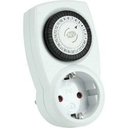 Zeitschaltuhr, Tageszeitschaltuhr mit Kinderschutz